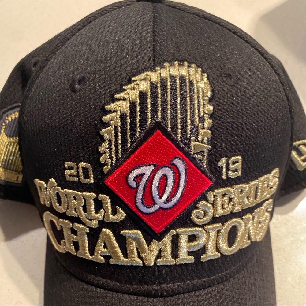 New Era 2019 WS Champs Locker Room 38Thirty Washington Nationals Stretch Fit Hat